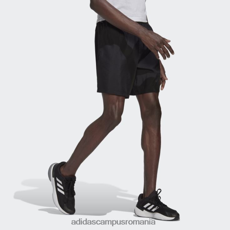 adidas campus romania conceput pentru a muta pantaloni scurți cu logo negru bărbați negru J266N214642