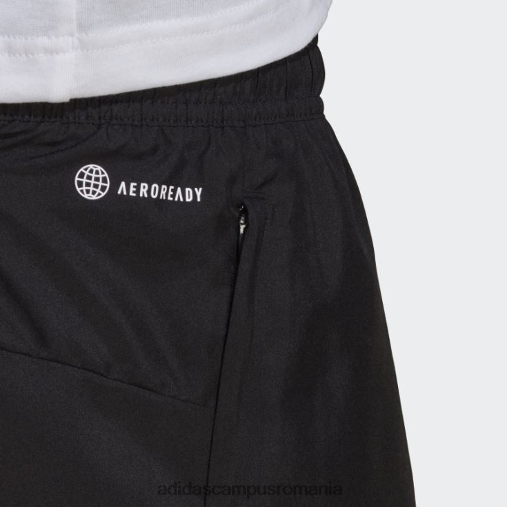 adidas campus romania conceput pentru a muta pantaloni scurți cu logo negru bărbați negru J266N214642