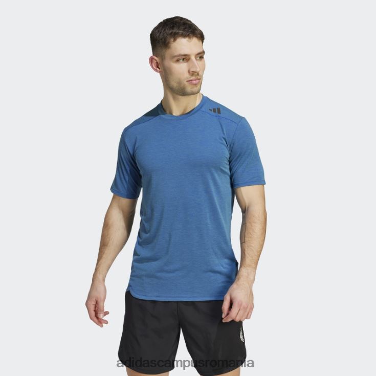 adidas campus romania conceput pentru antrenament aeroready hiit tricou de antrenament cu schimbare de culoare albastru bărbați albastru/mentă J266N213994