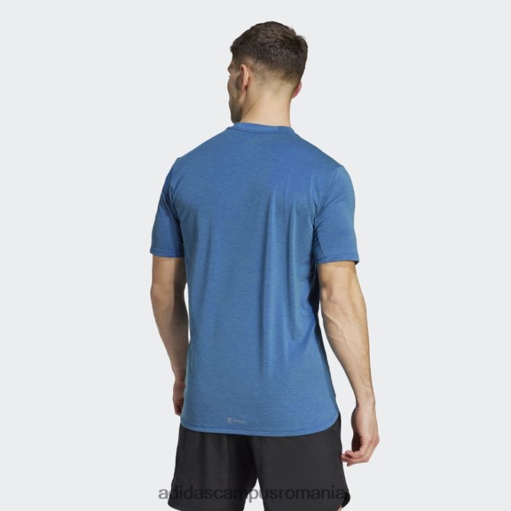 adidas campus romania conceput pentru antrenament aeroready hiit tricou de antrenament cu schimbare de culoare albastru bărbați albastru/mentă J266N213994