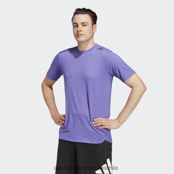 adidas campus romania conceput pentru antrenament aeroready hiit tricou de antrenament cu schimbare de culoare violet rush adidas bărbați papură violet J266N214406