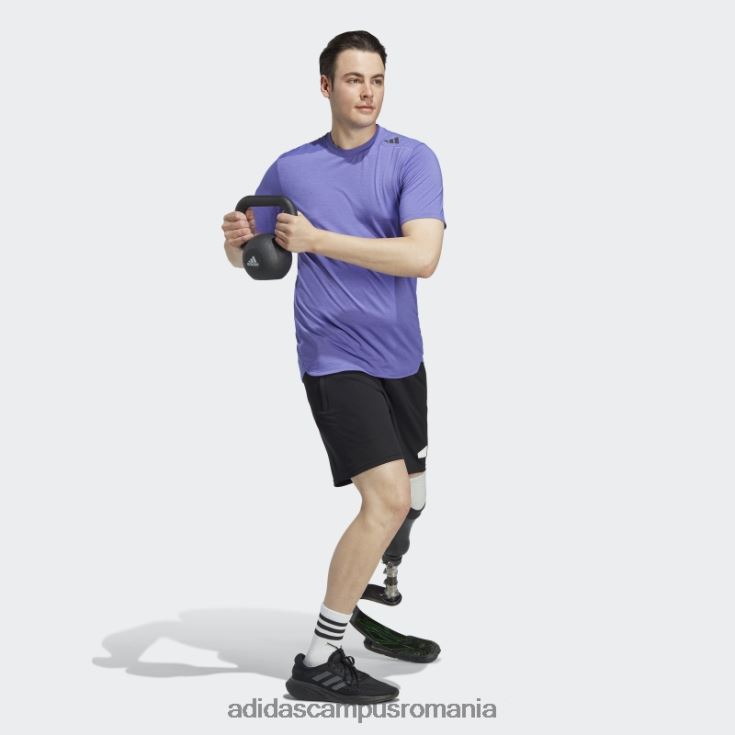 adidas campus romania conceput pentru antrenament aeroready hiit tricou de antrenament cu schimbare de culoare violet rush adidas bărbați papură violet J266N214406