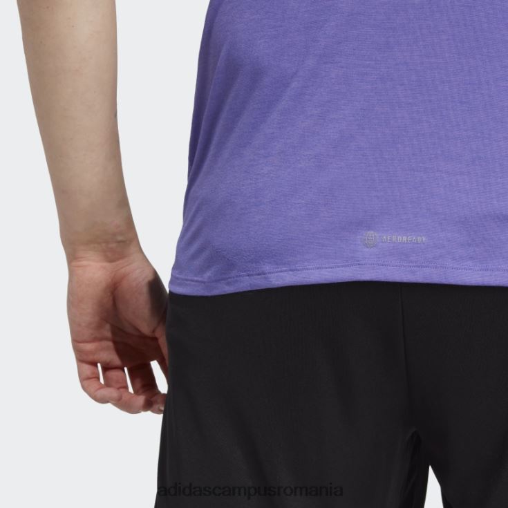 adidas campus romania conceput pentru antrenament aeroready hiit tricou de antrenament cu schimbare de culoare violet rush adidas bărbați papură violet J266N214406