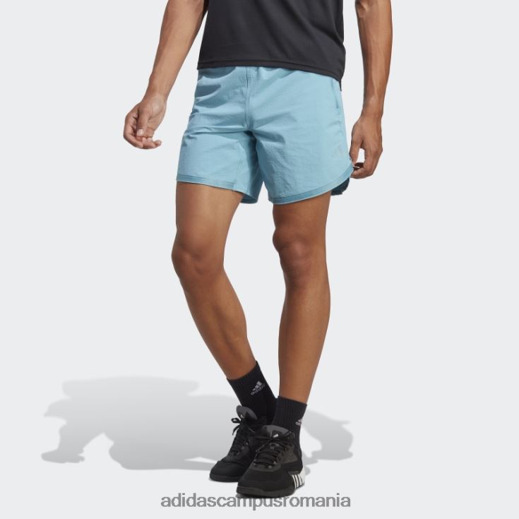 adidas campus romania conceput pentru antrenament cordura pantaloni scurți de antrenament albastru bărbați albastru J266N25186