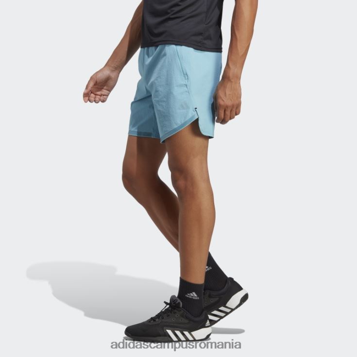 adidas campus romania conceput pentru antrenament cordura pantaloni scurți de antrenament albastru bărbați albastru J266N25186