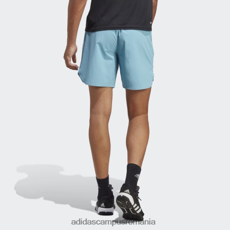 adidas campus romania conceput pentru antrenament cordura pantaloni scurți de antrenament albastru bărbați albastru J266N25186