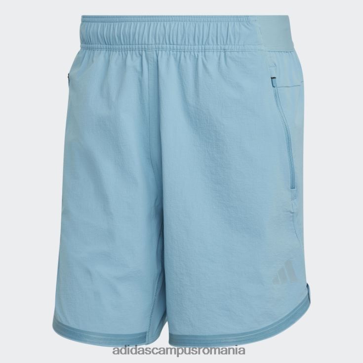 adidas campus romania conceput pentru antrenament cordura pantaloni scurți de antrenament albastru bărbați albastru J266N25186