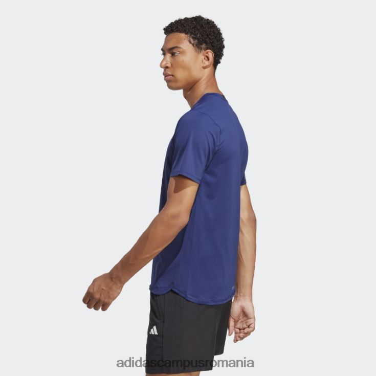 adidas campus romania conceput pentru antrenament cordura tricou de antrenament albastru închis bărbați albastru inchis J266N25210