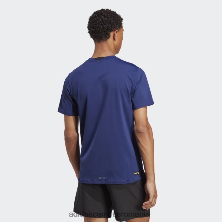 adidas campus romania conceput pentru antrenament cordura tricou de antrenament albastru închis bărbați albastru inchis J266N25210