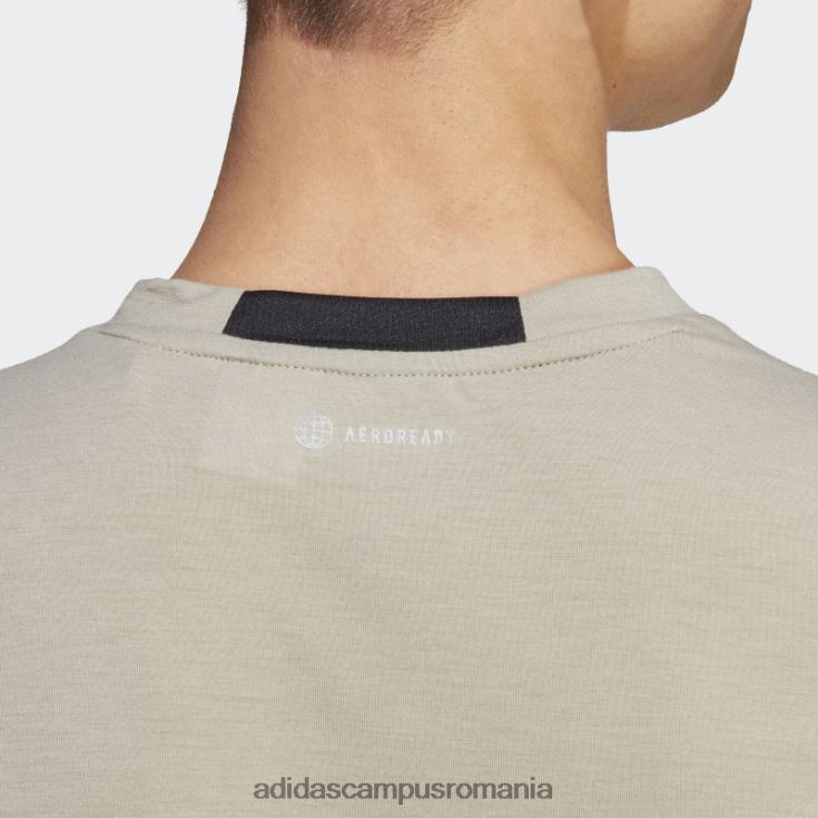 adidas campus romania conceput pentru antrenament tricou argintiu pietriș bărbați pietricica de argint J266N214528