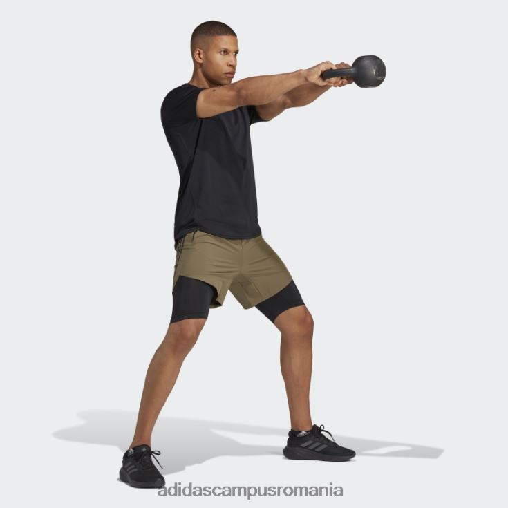 adidas campus romania concepute pentru antrenamentul de pantaloni scurți hiit din seria pro, pregătiți de cody rigsby olive adidas bărbați măsline J266N2906