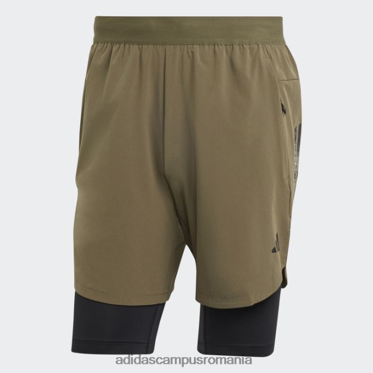 adidas campus romania concepute pentru antrenamentul de pantaloni scurți hiit din seria pro, pregătiți de cody rigsby olive adidas bărbați măsline J266N2906