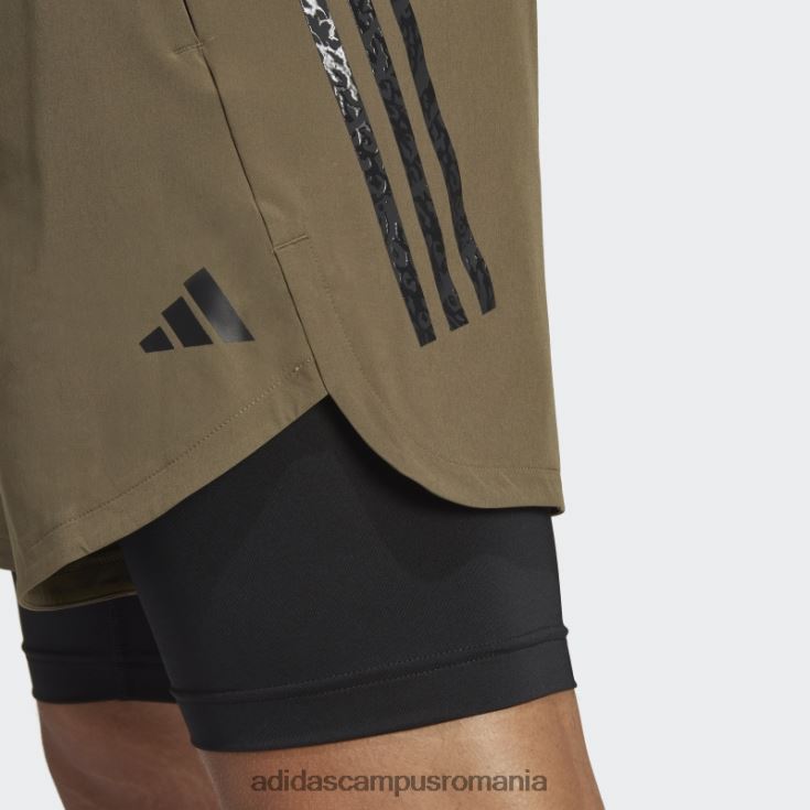adidas campus romania concepute pentru antrenamentul de pantaloni scurți hiit din seria pro, pregătiți de cody rigsby olive adidas bărbați măsline J266N2906