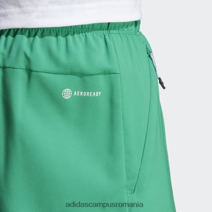 adidas campus romania curte verde tren icons pantaloni scurți de antrenament cu 3 dungi adidas bărbați verde curte J266N25889