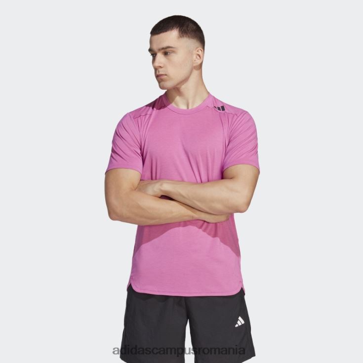 adidas campus romania fucsia conceput pentru antrenament aeroready hiit tricou de antrenament cu schimbare de culoare bărbați fucsie J266N25327