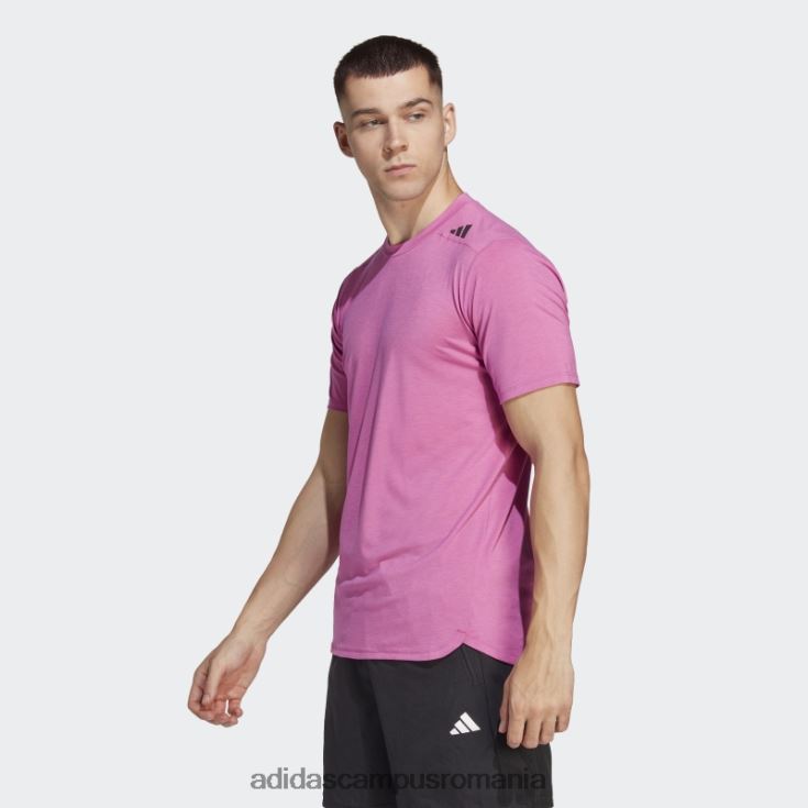 adidas campus romania fucsia conceput pentru antrenament aeroready hiit tricou de antrenament cu schimbare de culoare bărbați fucsie J266N25327