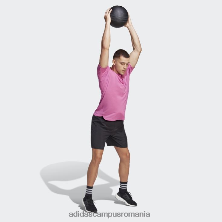 adidas campus romania fucsia conceput pentru antrenament aeroready hiit tricou de antrenament cu schimbare de culoare bărbați fucsie J266N25327