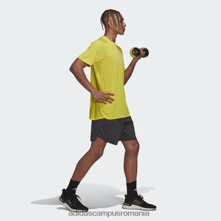 adidas campus romania galben proiectat 4 training heat.rdy hiit tricou adidas bărbați galben J266N214703