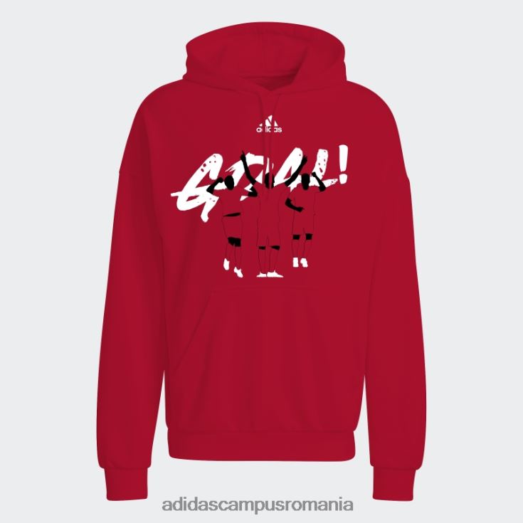 adidas campus romania goal red hanorac roșu bărbați roșu J266N27154