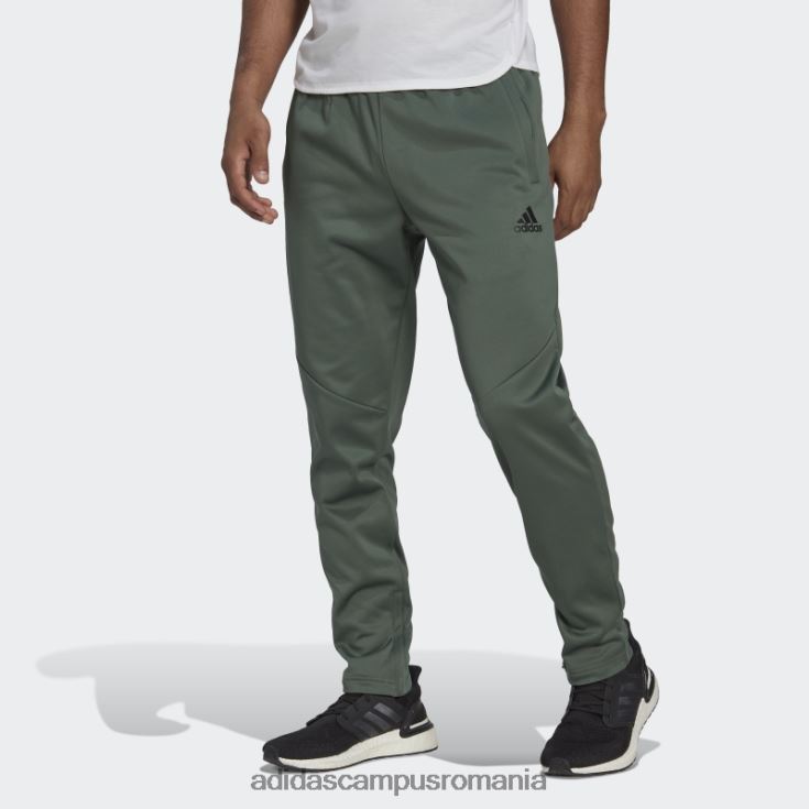 adidas campus romania green oxide aeroready joc și du-te pantaloni conici cu logo mic bărbați oxid verde J266N26989