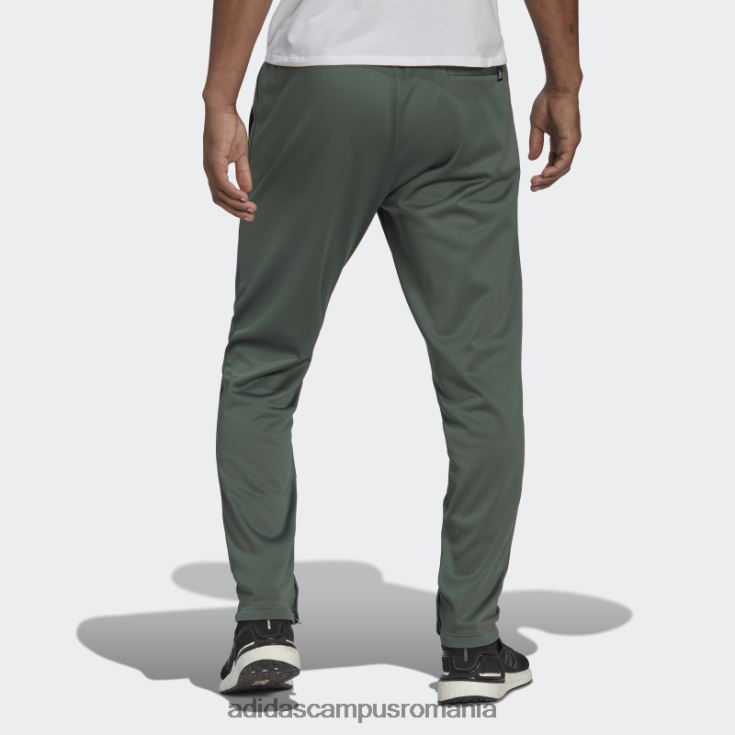 adidas campus romania green oxide aeroready joc și du-te pantaloni conici cu logo mic bărbați oxid verde J266N26989