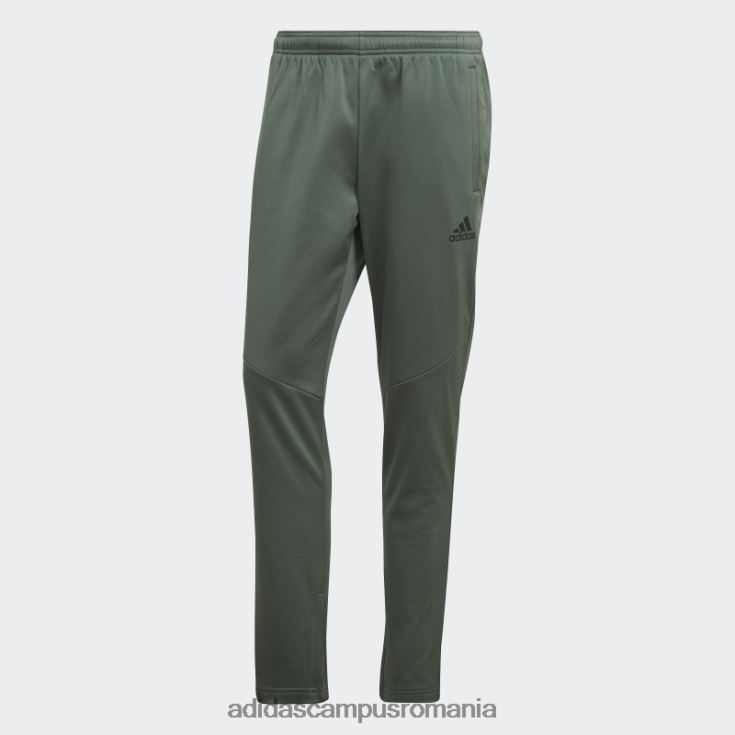 adidas campus romania green oxide aeroready joc și du-te pantaloni conici cu logo mic bărbați oxid verde J266N26989