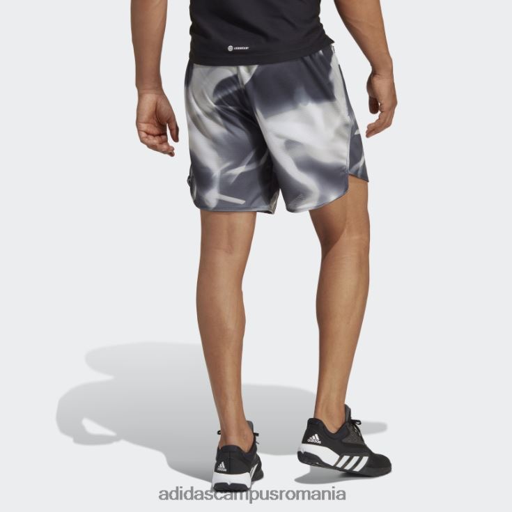 adidas campus romania gri conceput pentru antrenament la căldură.rdy hiit allover print pantaloni scurți de antrenament adidas bărbați gri J266N25157