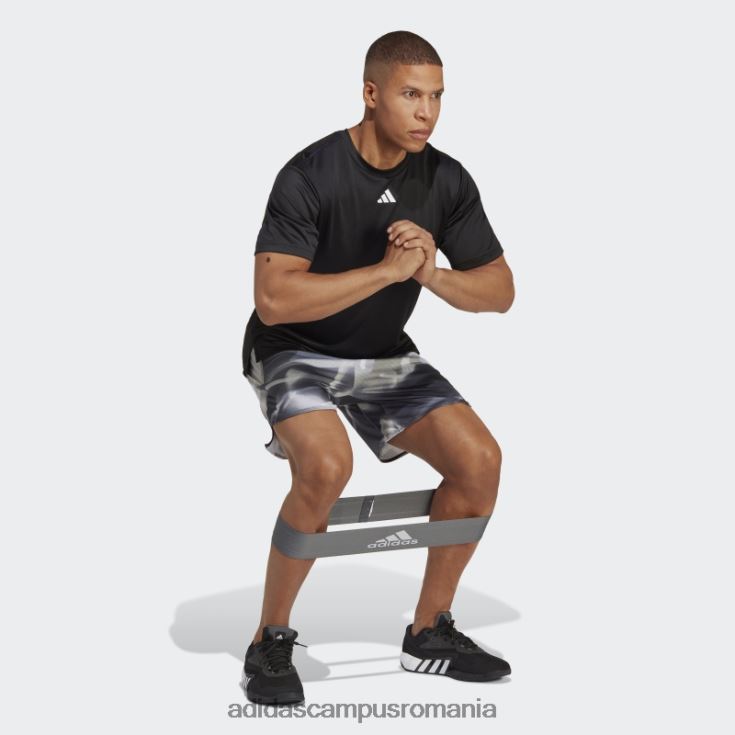 adidas campus romania gri conceput pentru antrenament la căldură.rdy hiit allover print pantaloni scurți de antrenament adidas bărbați gri J266N25157