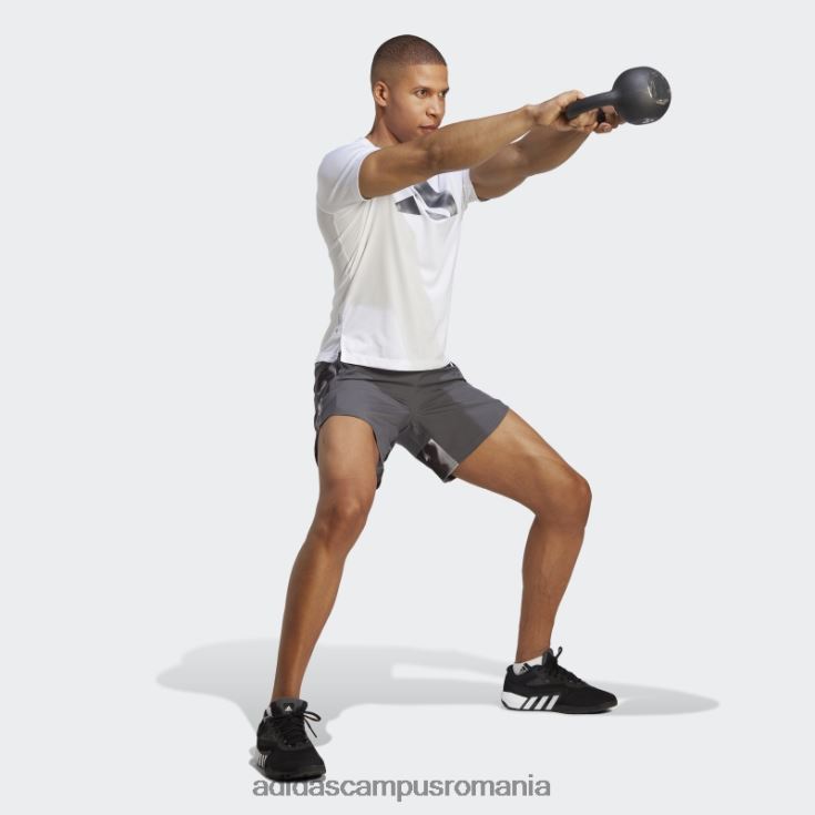 adidas campus romania gri conceput pentru pantaloni scurți de antrenament hiit bărbați gri/argintiu J266N25003