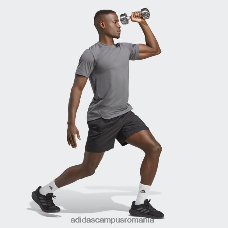 adidas campus romania gri conceput pentru tricou de antrenament bărbați gri J266N25272