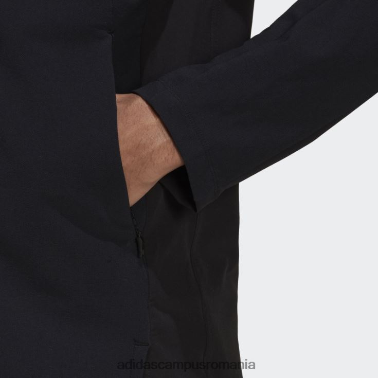 adidas campus romania hanorac adidas negru workout cordura cu fermoar complet bărbați negru J266N27233