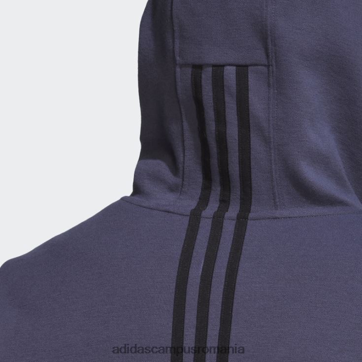 adidas campus romania hanorac aeroready yoga cu fermoar complet bleumarin bărbați bleumarin/negru J266N215154