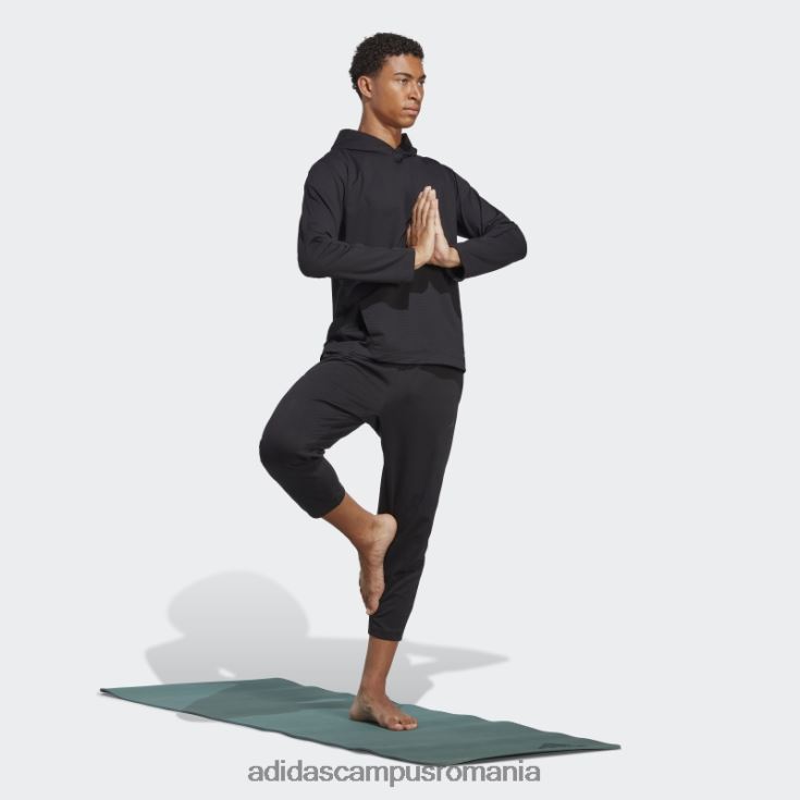 adidas campus romania hanorac negru pentru antrenament grafic yoga bărbați negru J266N24990