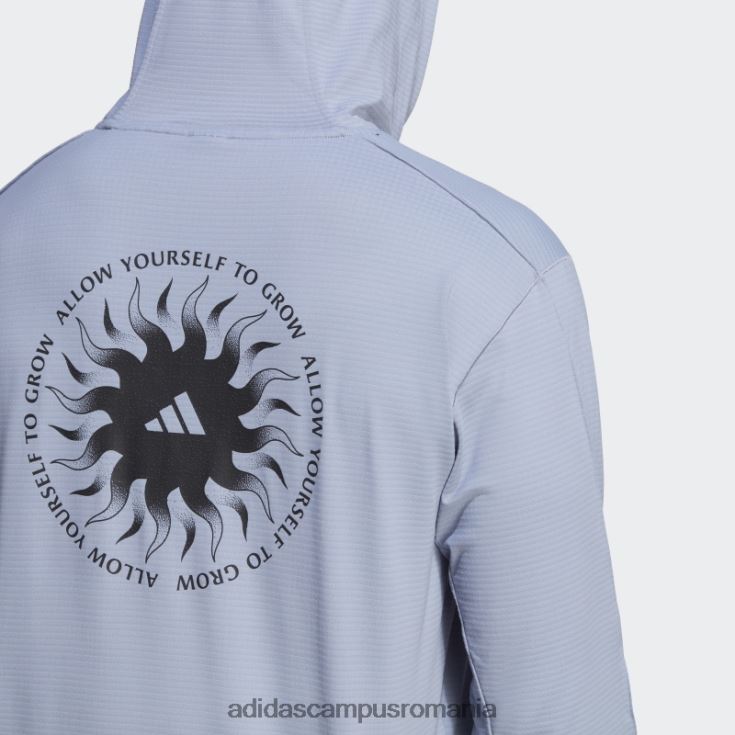 adidas campus romania hanorac pentru antrenament grafic yoga violet argintiu adidas bărbați violet argintiu J266N25259