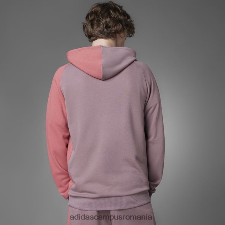 adidas campus romania hanorac violet colorblock French Terry bărbați Violet J266N26976