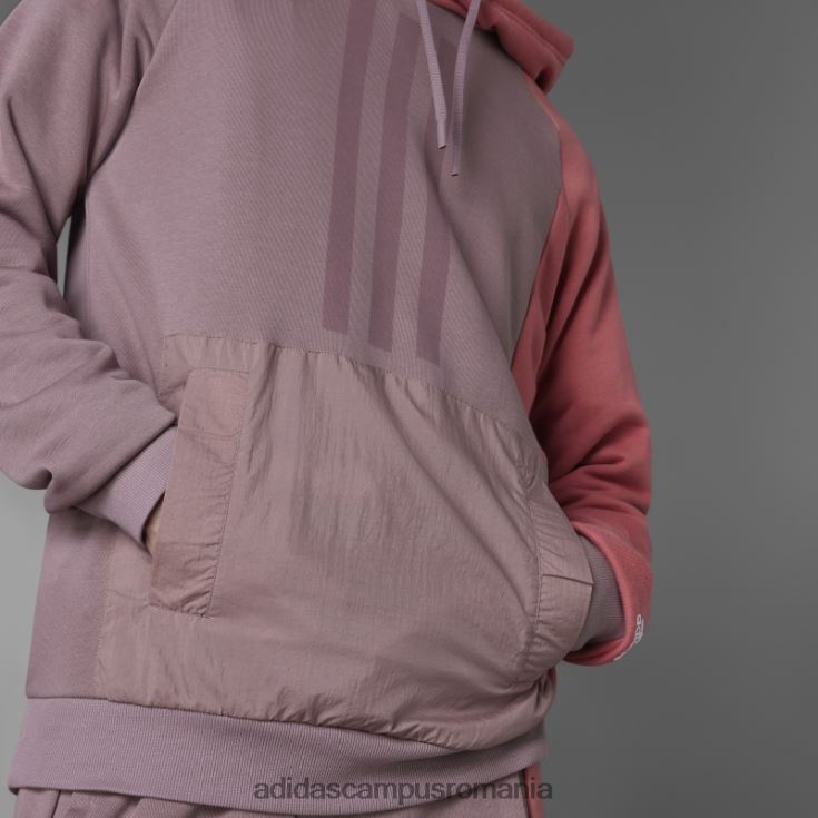 adidas campus romania hanorac violet colorblock French Terry bărbați Violet J266N26976