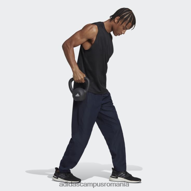adidas campus romania ink aeroready conceput pentru antrenamentul de mișcare, joggeri adidas bărbați cerneală/alb J266N215237