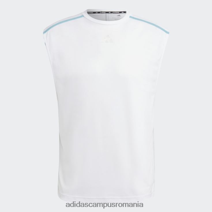 adidas campus romania maiou alb cu bază de antrenament adidas bărbați alb/albastru/transparent J266N213569