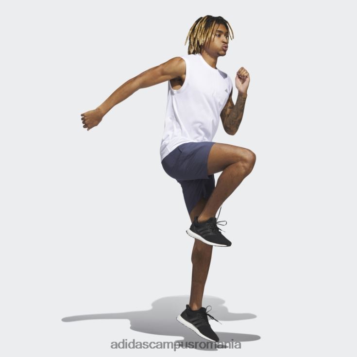 adidas campus romania maiou de antrenament alb hiit engineered bărbați alb J266N26220