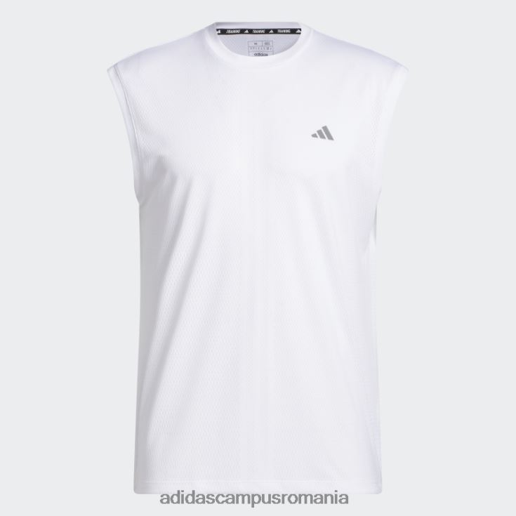 adidas campus romania maiou de antrenament alb hiit engineered bărbați alb J266N26220