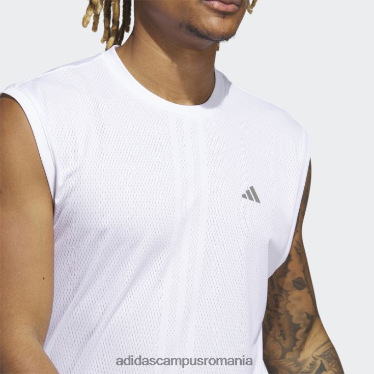 adidas campus romania maiou de antrenament alb hiit engineered bărbați alb J266N26220