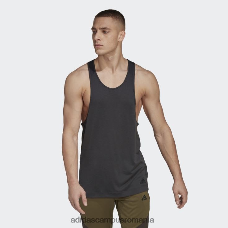 adidas campus romania maiou de antrenament yoga carbon bărbați carbon J266N214596