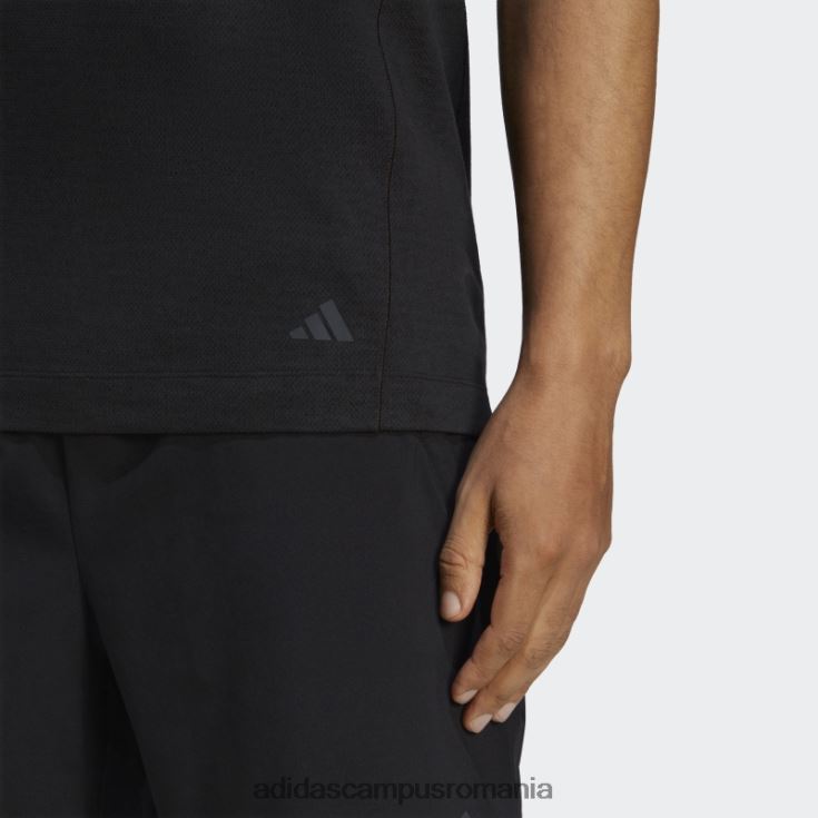 adidas campus romania maiou de antrenament yoga negru bărbați negru J266N25551