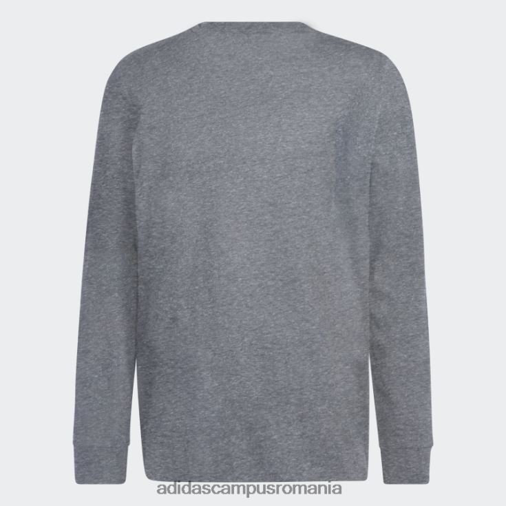 adidas campus romania minge de fotbal gri echipaj gri bărbați gri/alb/rosu J266N27159