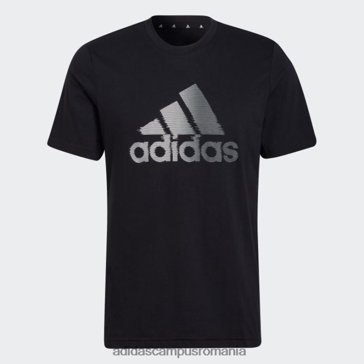 adidas campus romania negru aeroready conceput pentru a muta sport logo tricou adidas bărbați negru J266N214685