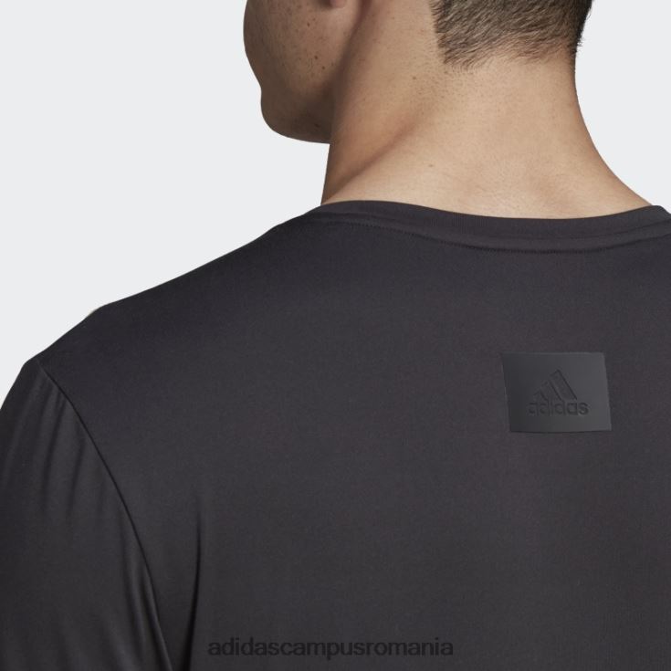 adidas campus romania negru cel mai bun tricou de antrenament fierbinte bărbați negru J266N214928