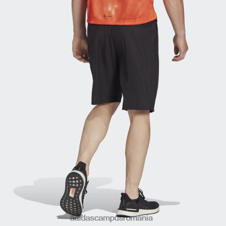 adidas campus romania negru conceput pentru a muta pantaloni scurți cu logo bărbați negru J266N27157