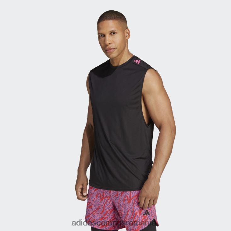 adidas campus romania negru conceput pentru antrenament pro series hiit tank top conceput de cody rigsby adidas bărbați negru J266N213155
