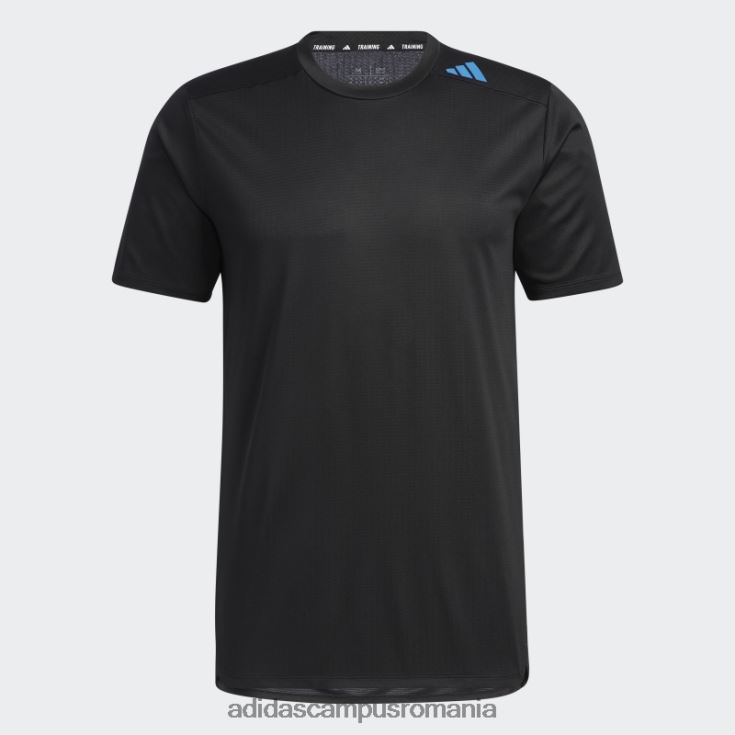 adidas campus romania negru proiectat 4 antrenament heat.rdy hiit tricou de antrenament bărbați negru J266N24997