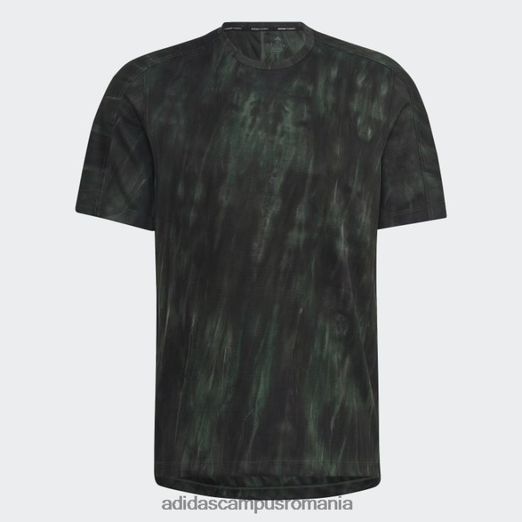 adidas campus romania overspray tricou grafic oxid verde bărbați oxid verde/verde/negru J266N214923